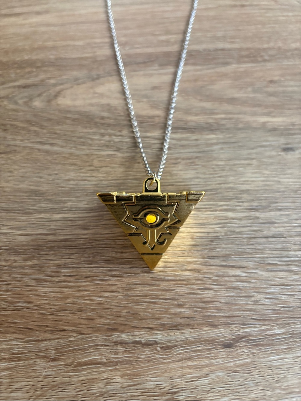YU-GI-OH Millennium puzzle pendant necklace